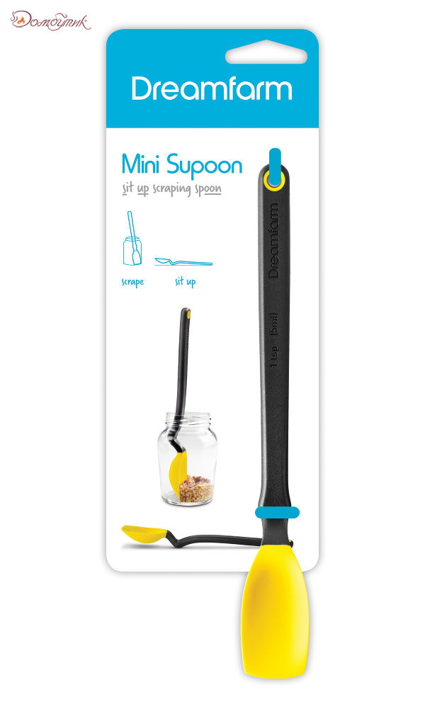Mini Supoon-мини ложка, цвет желтый - фото 1
