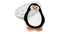 Форма для льда с крышкой Snips "Mr.Penguin" на 15 кусочков, пластик - фото 1