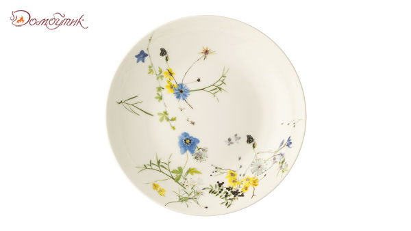 Тарелка суповая Rosenthal Альпийские цветы 21см - фото 1