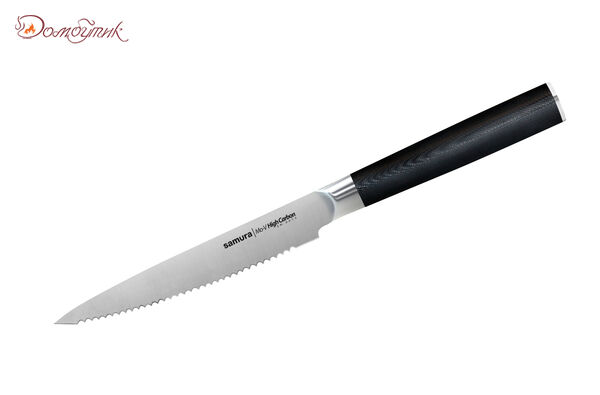 Нож кухонный "Samura Mo-V" для томатов 120 мм, G-10