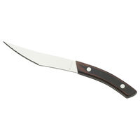 Набор ножей для стейка и пиццы Legnoart Napoli, 4 шт, ручка из темного дерева - фото 1
