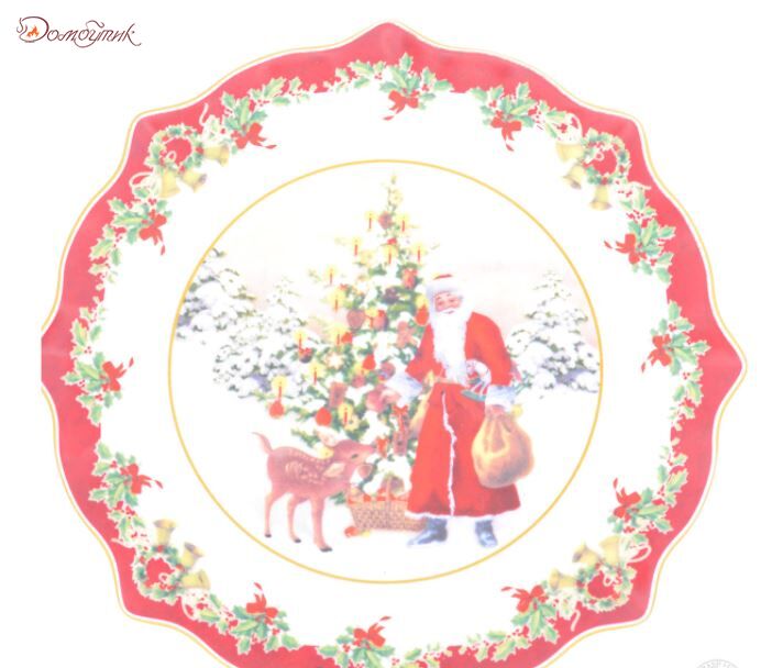 Тарелка Repast Christmas world Зимняя сказка диаметр 21 см - фото 1
