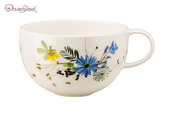 Чашка чайная Rosenthal Альпийские цветы 250 мл, фарфор костяной