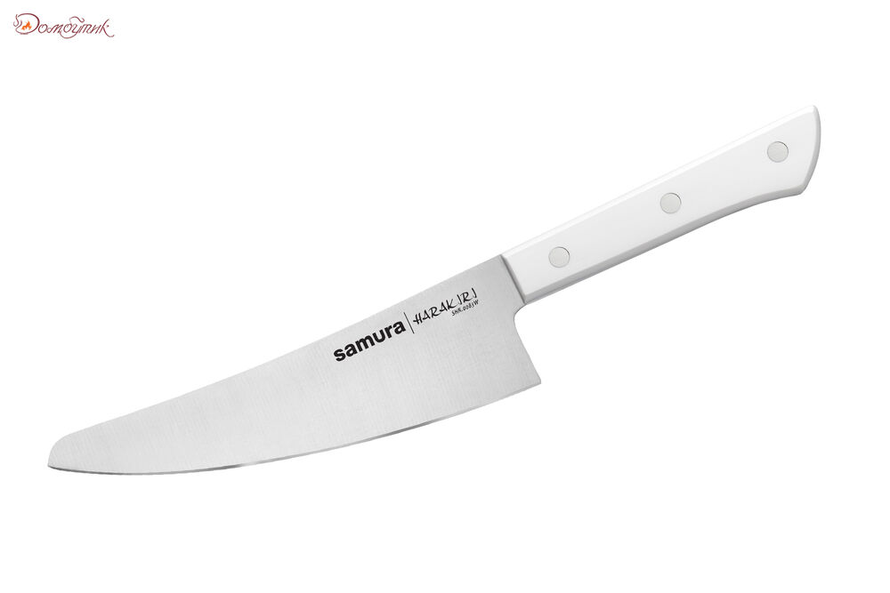 Нож кухонный "Samura HARAKIRI" малый Шеф 166 мм - фото 1