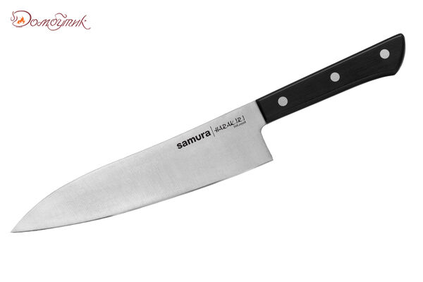Нож кухонный "Samura HARAKIRI" Гранд Сантоку 197 мм 