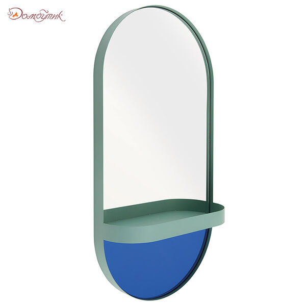 Зеркало Oval, 30,5х60х10,5 см, мятное - фото 1