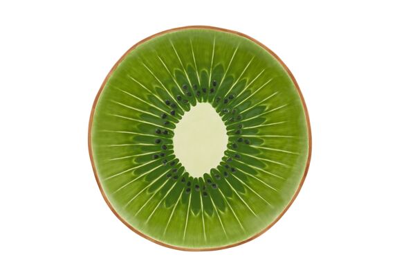 Тарелка подстановочная Bordallo Pinheiro Тропические фрукты Киви 33 см, керамика