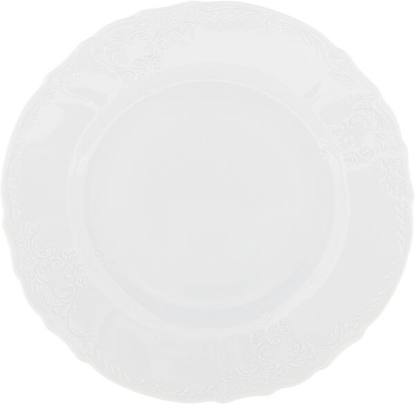 Блюдо круглое мелкое 32 см "Bernadotte Белый" Thun