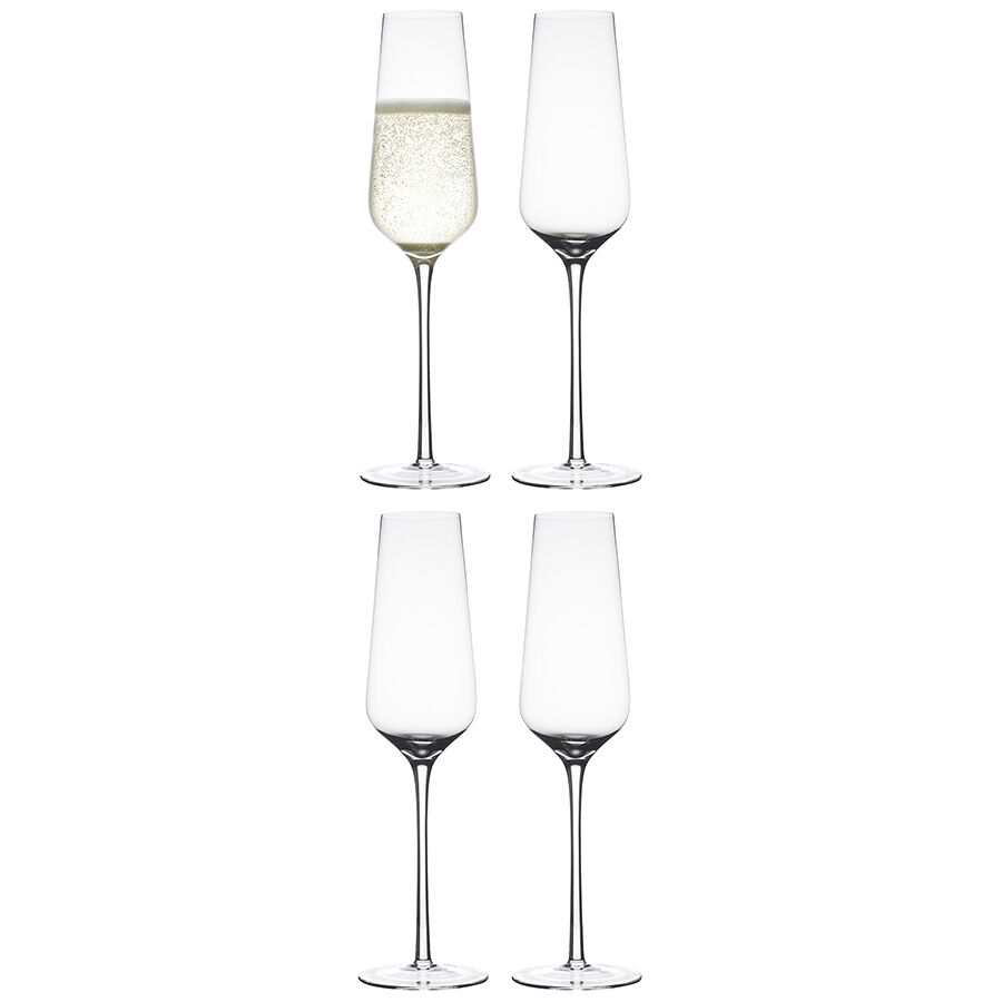 Набор бокалов для шампанского Flavor, 370 мл, 4 шт. - фото 1