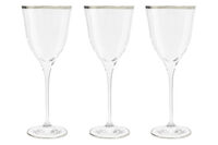 Набор бокалов для вина Сабина платина, 0,3 л, 6 шт, Same Decorazione - фото 1