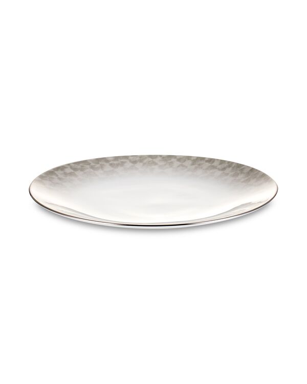 Тарелка закусочная Narumi Лабиринт 21 см, фарфор костяной
