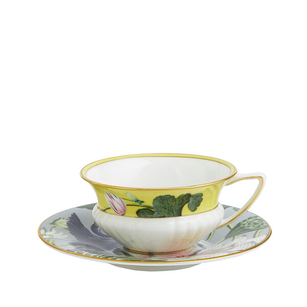 Чашка чайная с блюдцем Wedgwood Водяная лилия 140 мл
