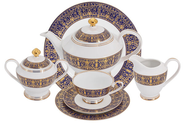 Чайный сервиз Византия, 12 персон, 42 предмета - фото 1