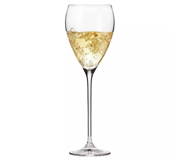 Набор бокалов для белого вина Жемчуг 280 мл. 4 шт, стекло, Krosno