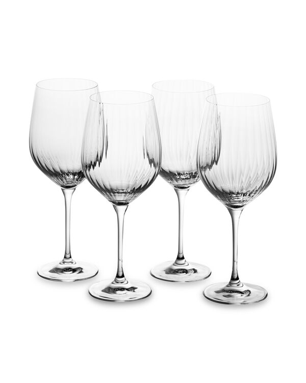 Набор бокалов для красного вина Гармония Люми 450 мл, 4 шт, стекло, Krosno