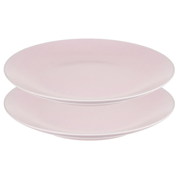 Набор обеденных тарелок Simplicity 26 см, розовые, 2 шт.