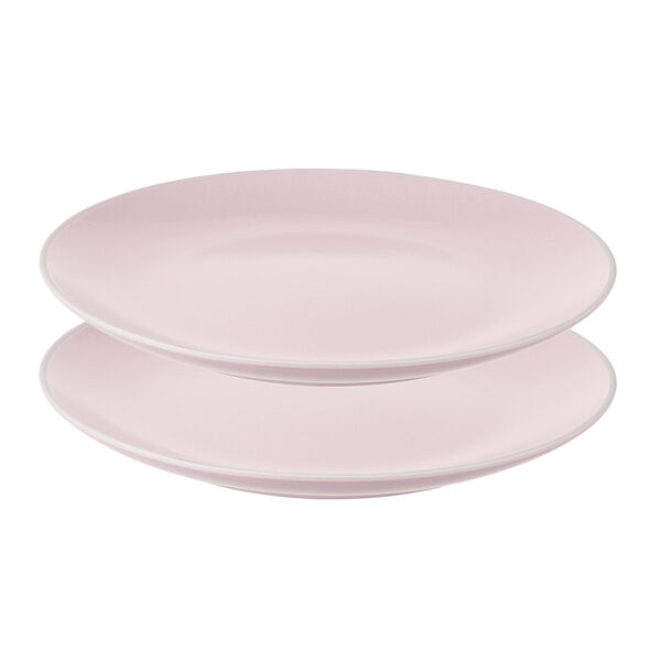 Набор тарелок Simplicity 21,5 см, розовые, 2 шт.