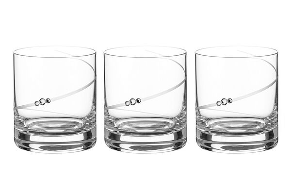 Набор стаканов для виски Силуэт, 0,31 л, 6 шт. с кристаллами Сваровски - фото 1