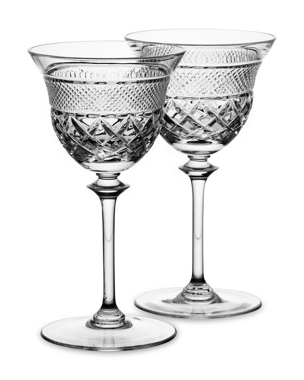 Набор бокалов для белого вина Cristal de Paris Новый Король Георг, 2 шт, хрусталь - фото 1