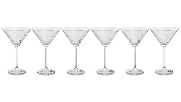 Набор бокалов для коктейля Cristal de Paris Люксор 280 мл, 6 шт - фото 1