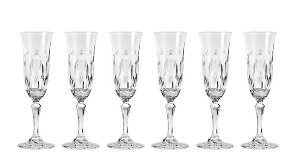 Набор фужеров для шампанского Cristal de Paris Барселона 200 мл, 6 шт - фото 1