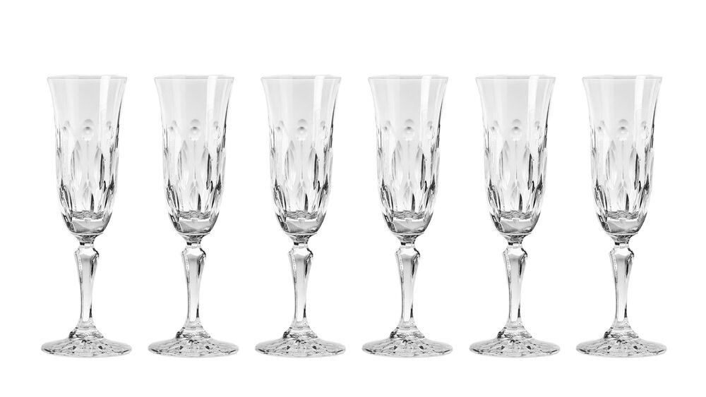 Набор фужеров для шампанского Cristal de Paris Барселона 200 мл, 6 шт - фото 1