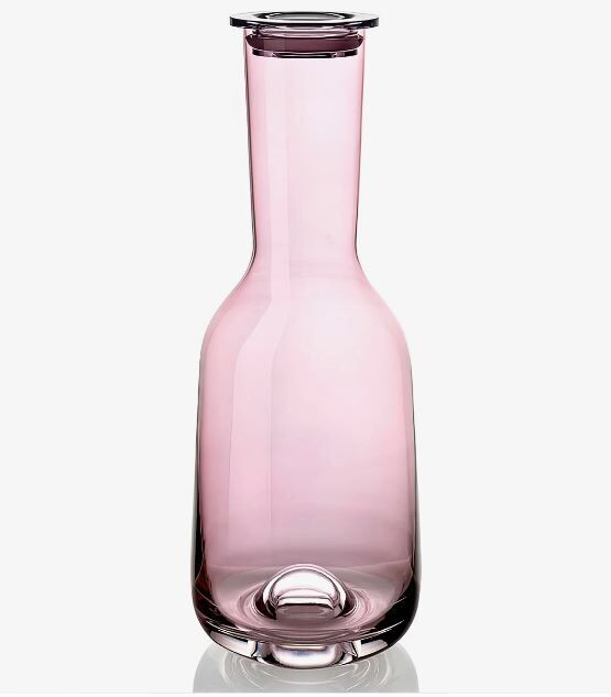 Бутылка для воды IVV Аквачета 1 л, стекло, розовая