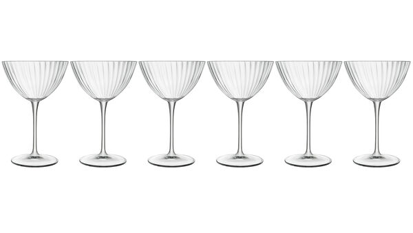 Набор бокалов для мартини Luigi Bormioli Вечеринка 220 мл, 6 шт - фото 1