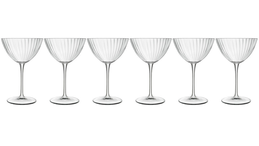 Набор бокалов для мартини Luigi Bormioli Вечеринка 220 мл, 6 шт - фото 1