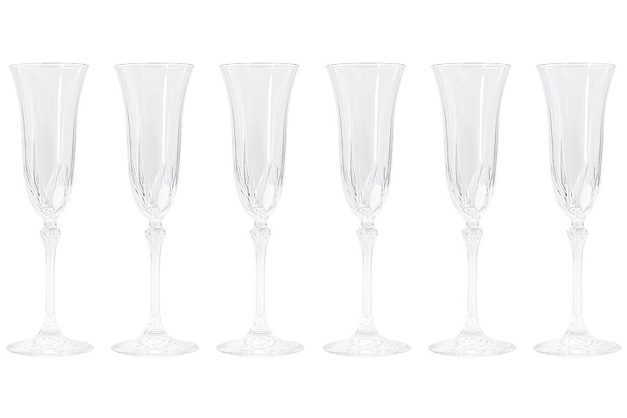 Набор бокалов для шампанского Gemma Sivigli, 0,15 л, 6 шт - фото 1