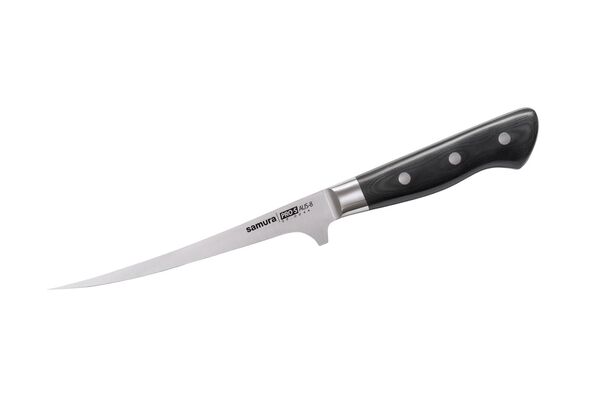 Нож кухонный "Samura Pro-S" малый филейный 139 мм, G-10