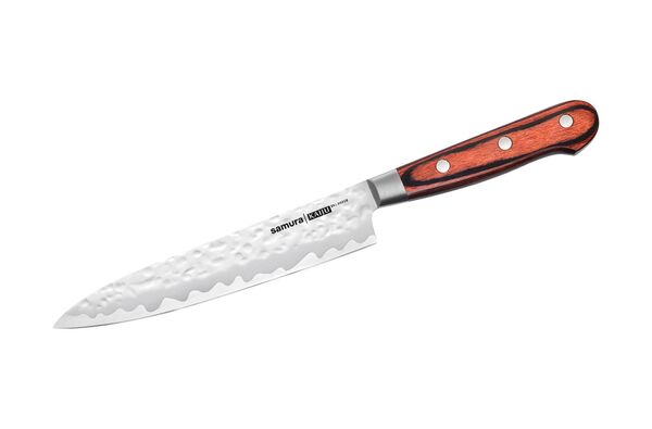 Нож кухонный "Samura KAIJU" универсальный 150 мм, AUS-8, дерево, с больстером