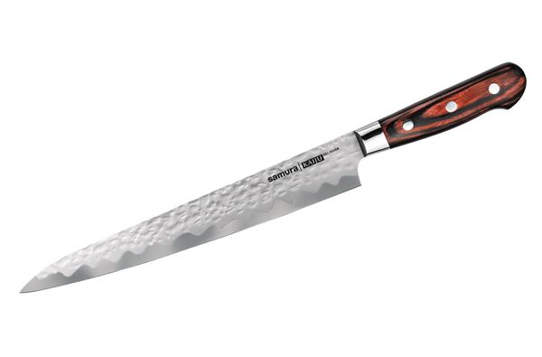 Нож кухонный "Samura KAIJU" Янагиба 240 мм, AUS-8, дерево, с больстером