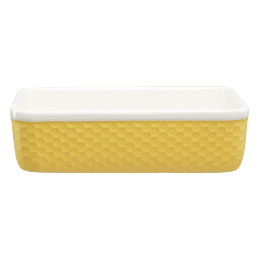 Блюдо для запекания Marshmallow, 21,6х16,5 см, лимонное - фото 1