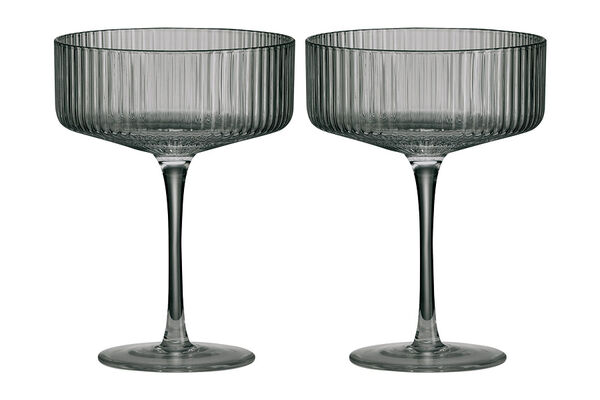 Набор бокалов для коктейля Modern Classic, серый, 250 мл, 2 шт - фото 1