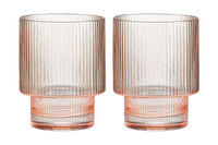 Набор стаканов для воды Modern Classic, розовый, 320 мл, 2 шт - фото 1
