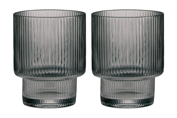 Набор стаканов для воды Modern Classic, серый, 320 мл, 2 шт