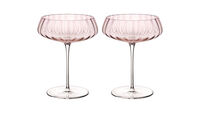 Набор креманок для шампанского 400 мл, 2 шт Nude Glass Round UP Dusty Rose - фото 1