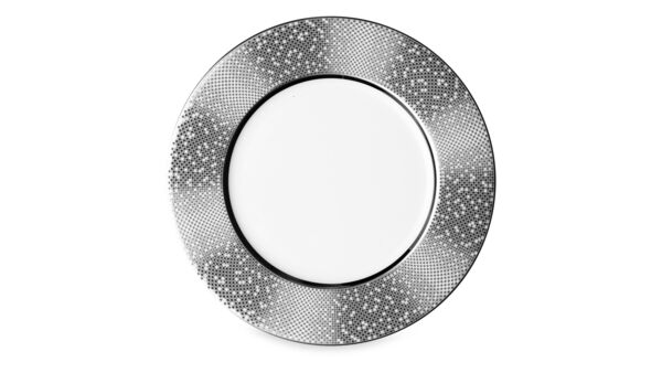 Тарелка закусочная Narumi Платиновая пыль 21 см