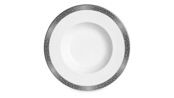 Тарелка суповая Narumi Платиновая пыль 23 см