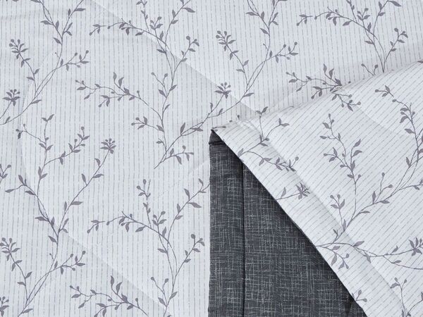 Комплект с ЛЕТНИМ одеялом из печатного сатина 160х220 см, простыня 180х245 см с навлочками 50х70-2 шт.