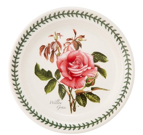 Тарелка обеденная "Ботанический сад. Розы. Willow Grace" 26,5 см