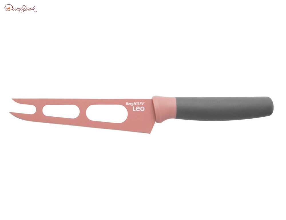 Нож для сыра 13 см (розовый) - фото 1
