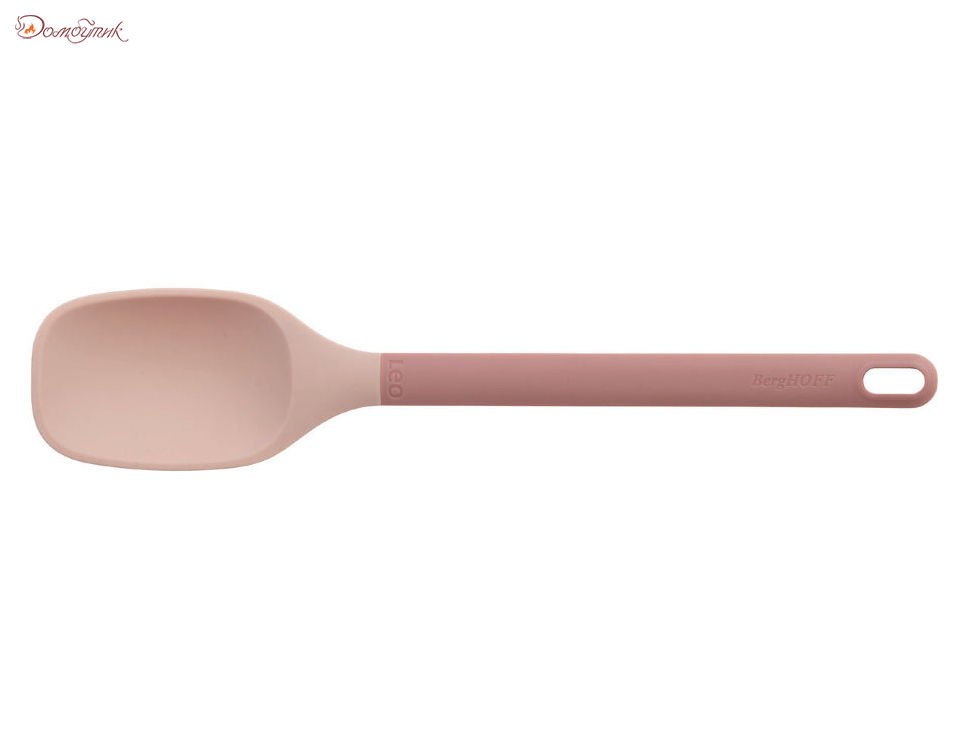 Сервировочная ложка нейлоновая 32,5 см (розовая) - фото 1