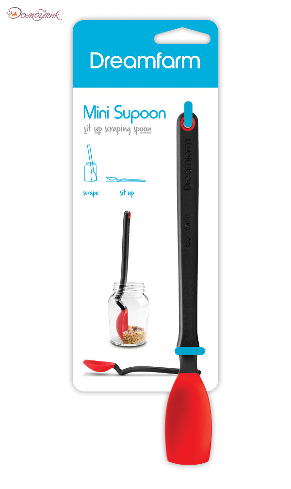Mini Supoon-Мини ложка, цвет красный - фото 1