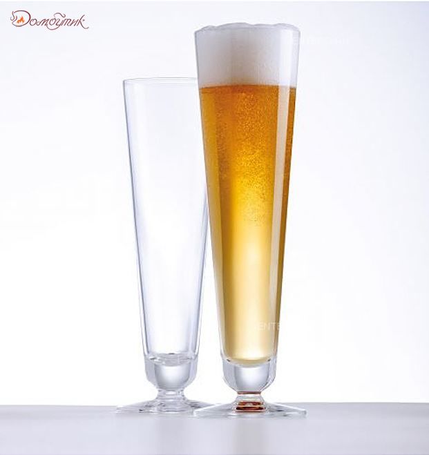 Бокал для пива Pilsner 385мл Elegante Набор 6 шт, Luigi Bormioli - фото 2