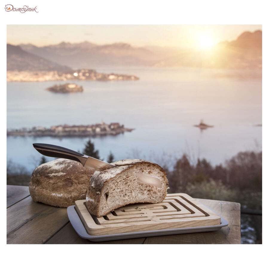 Доска для хлеба Legnoart Vitto 36х26,8х3,5 см, ясень/древесный композит, светлая - фото 2
