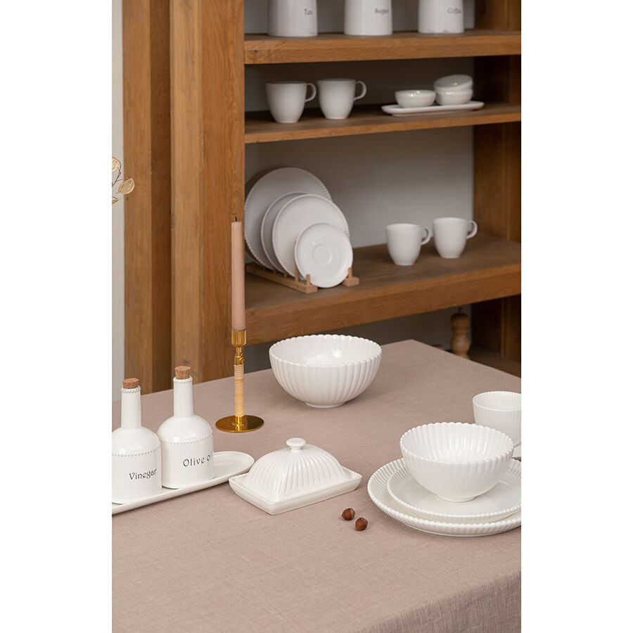 Набор из двух тарелок белого цвета из коллекции Kitchen Spirit, 26 см - фото 5