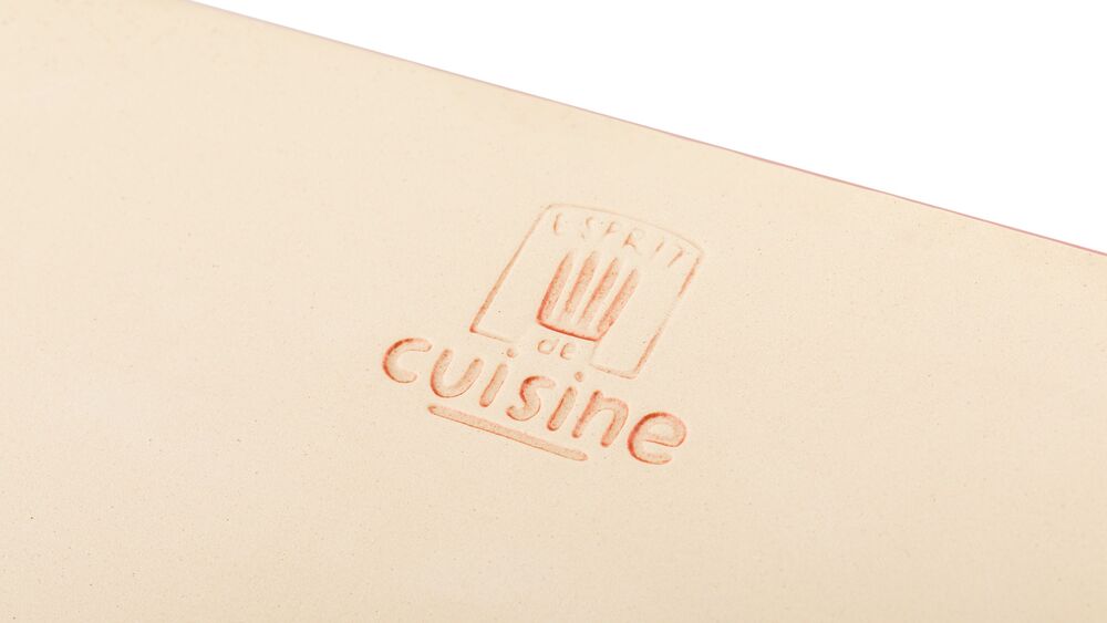 Форма для запекания прямоугольная Esprit de cuisine Festonne 36,5х20 см, 2,7 л, ручки, вишневая - фото 3