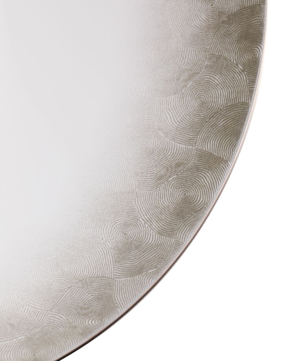 Тарелка закусочная Narumi Лабиринт 21 см, фарфор костяной - фото 4